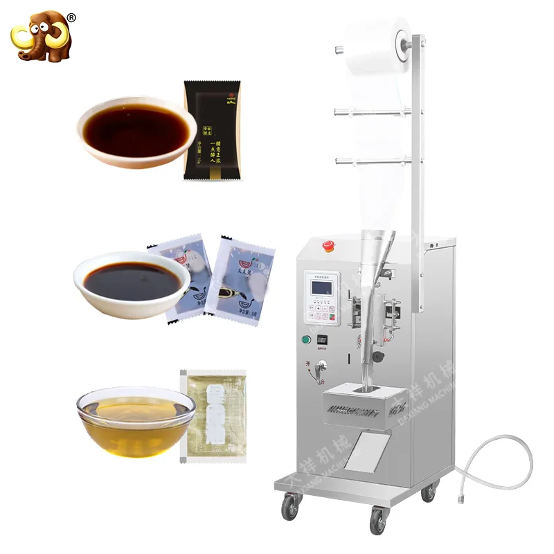 DZD-220Y Cheap Small Business Automatic Perfume Sample Juice Liquid Pouch Packing Machine