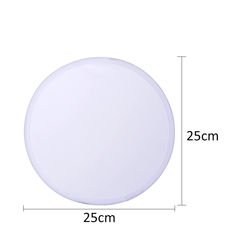 Индивидуальный сублимационный декоративный тканевый складной нейлоновый Круглый ручной вентилятор с сумкой