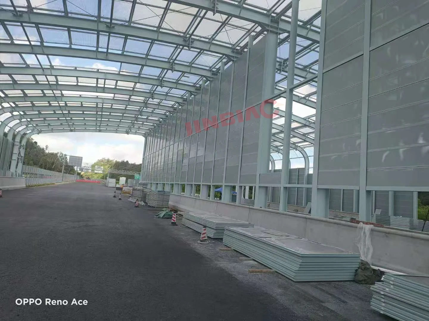 product modern design acrylic and pvc noise barrier metal sheet transparent wall acoustic sound barrier for outdoor and highway use-22