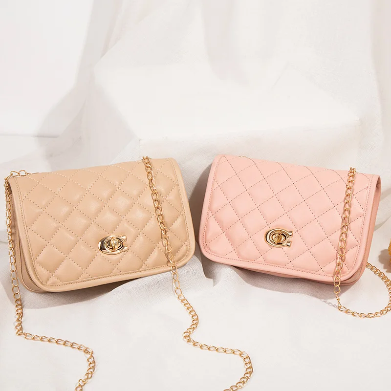 2024 Summer Korean Version of crocodile Pattern Pearl Lock Small