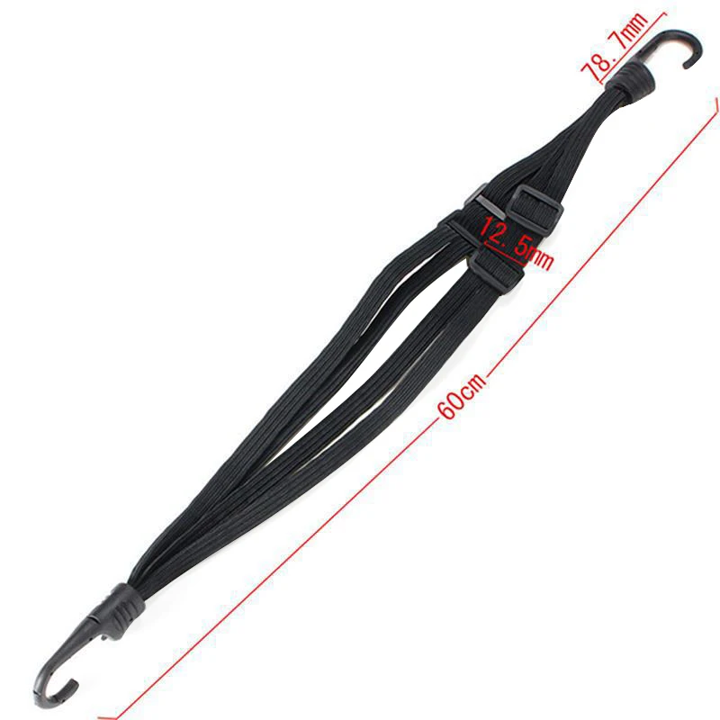 6,7 эластичный мотоциклетный шлем багажная веревка с 2 крючками для велосипеда аксессуары для мотоцикла