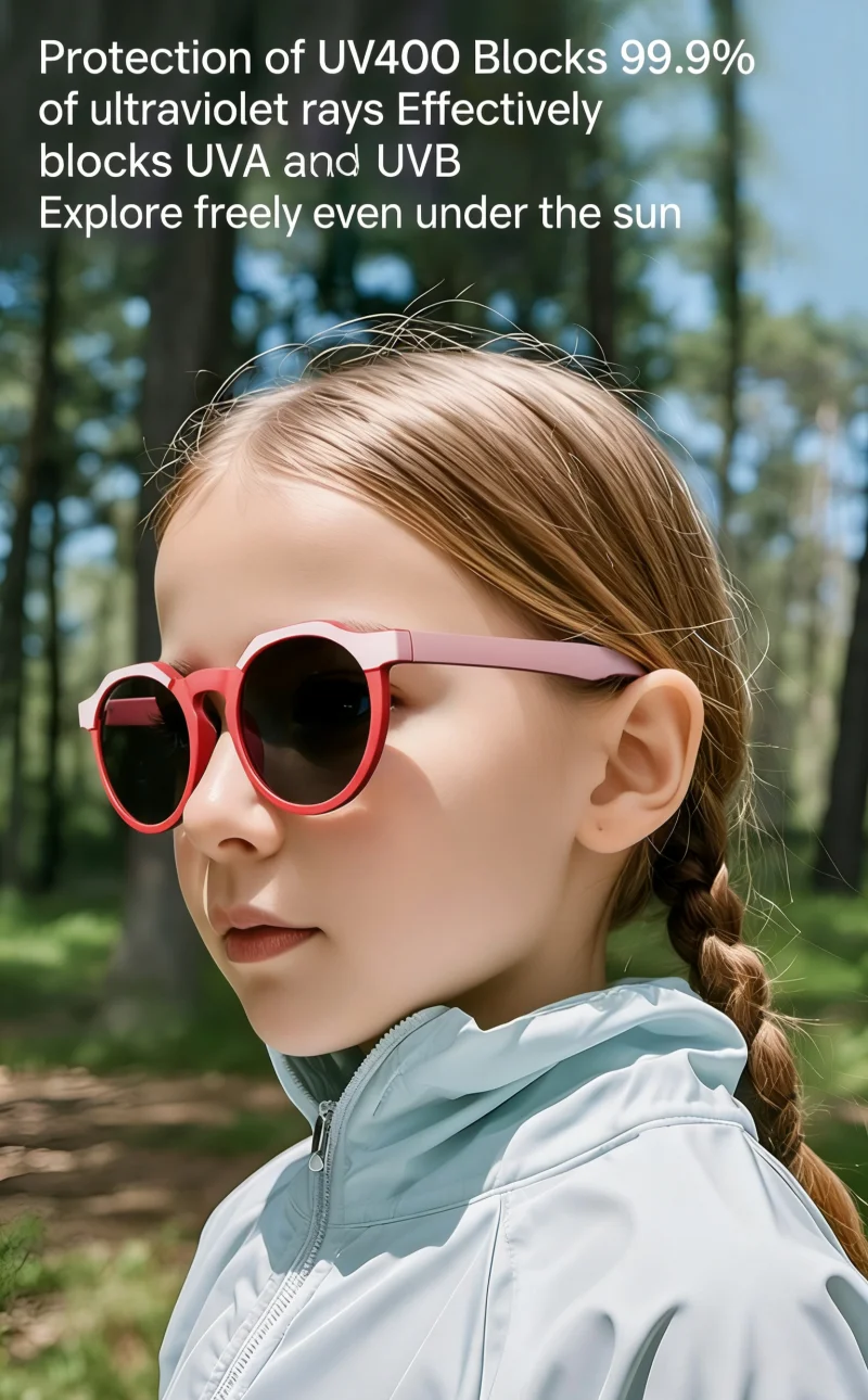 Polarisoidut gradient-aurinkolasit lapsille uv suoja_voghion.com