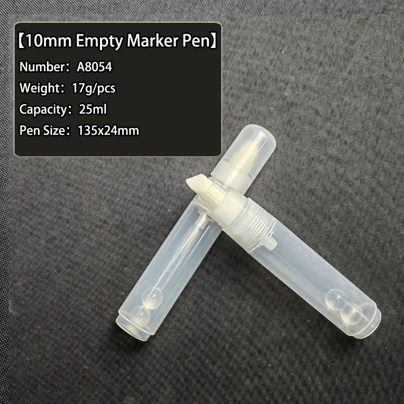 10mm Empty Graffiti Paint Marker Pen With Felt Tip