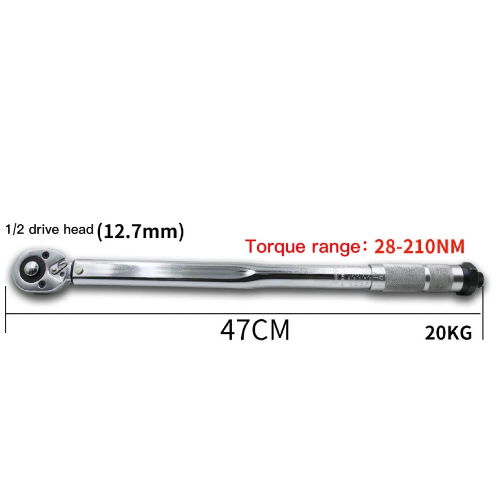New Style Preset Torque Wrench 1/2 Adjustable Combination Torque Wrench