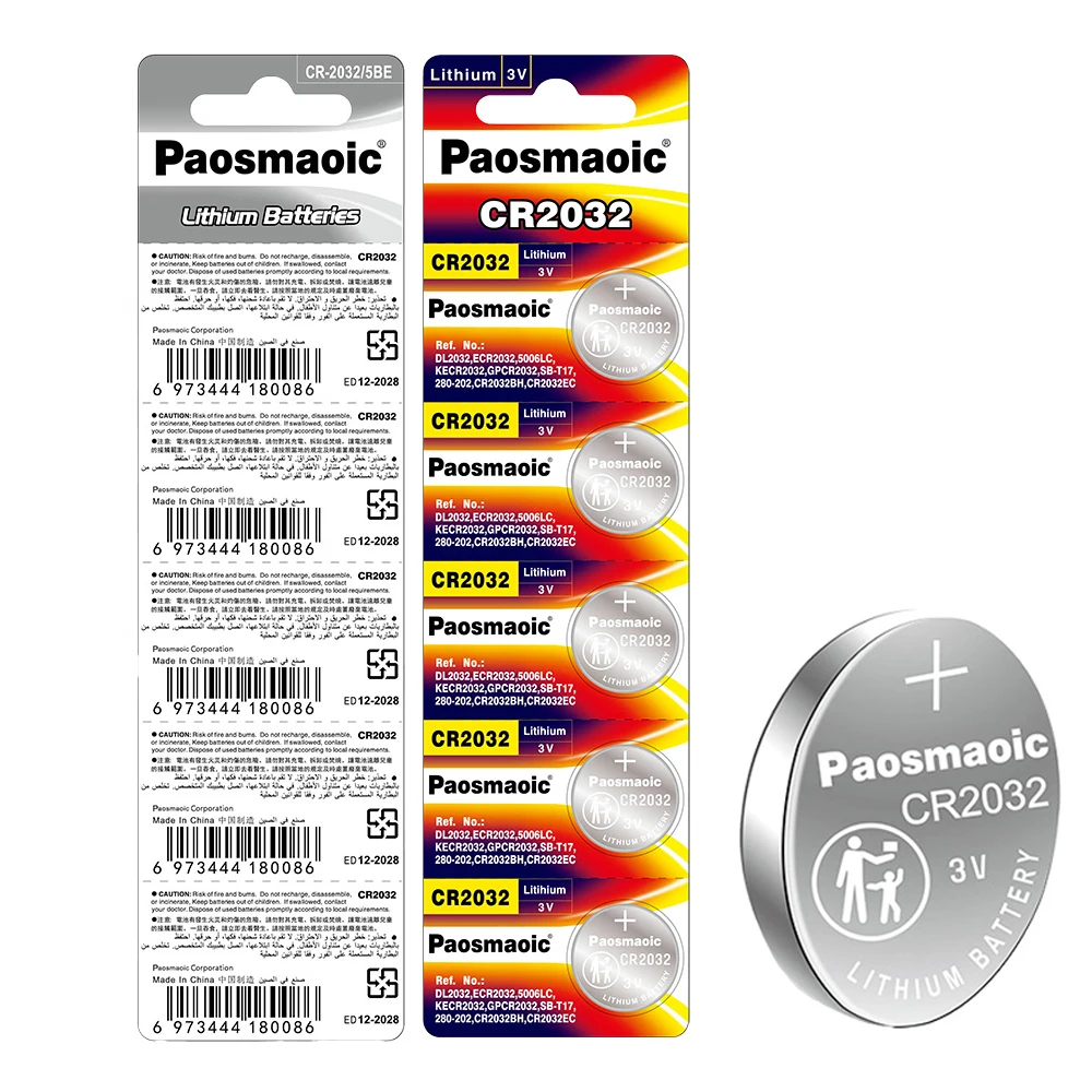 A Comprehensive Analysis of 2450 Battery: CR 3V Lithium Coin Battery DL2450 CR2450N for Watches