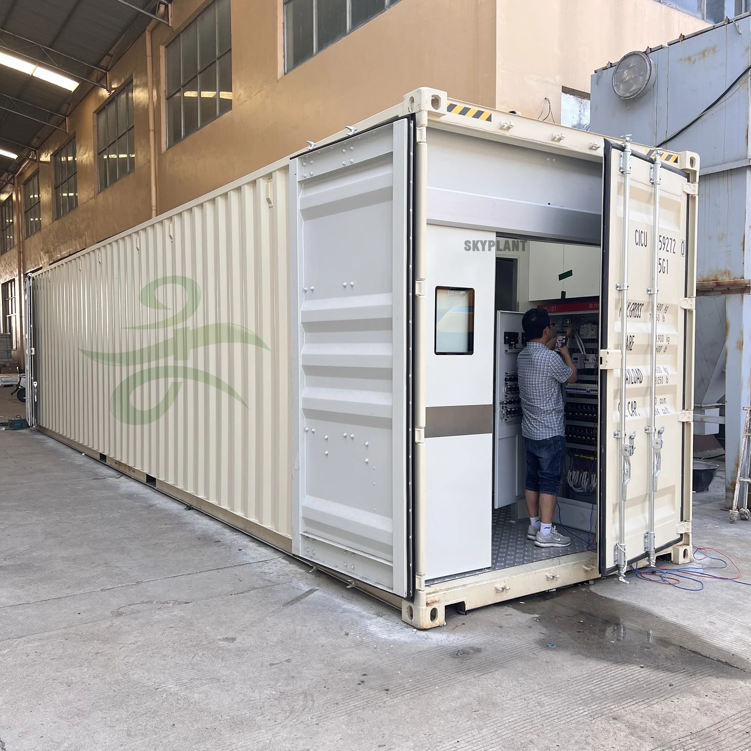Foraging Container Skyplant Hydroponics Farms - High Production & Quality