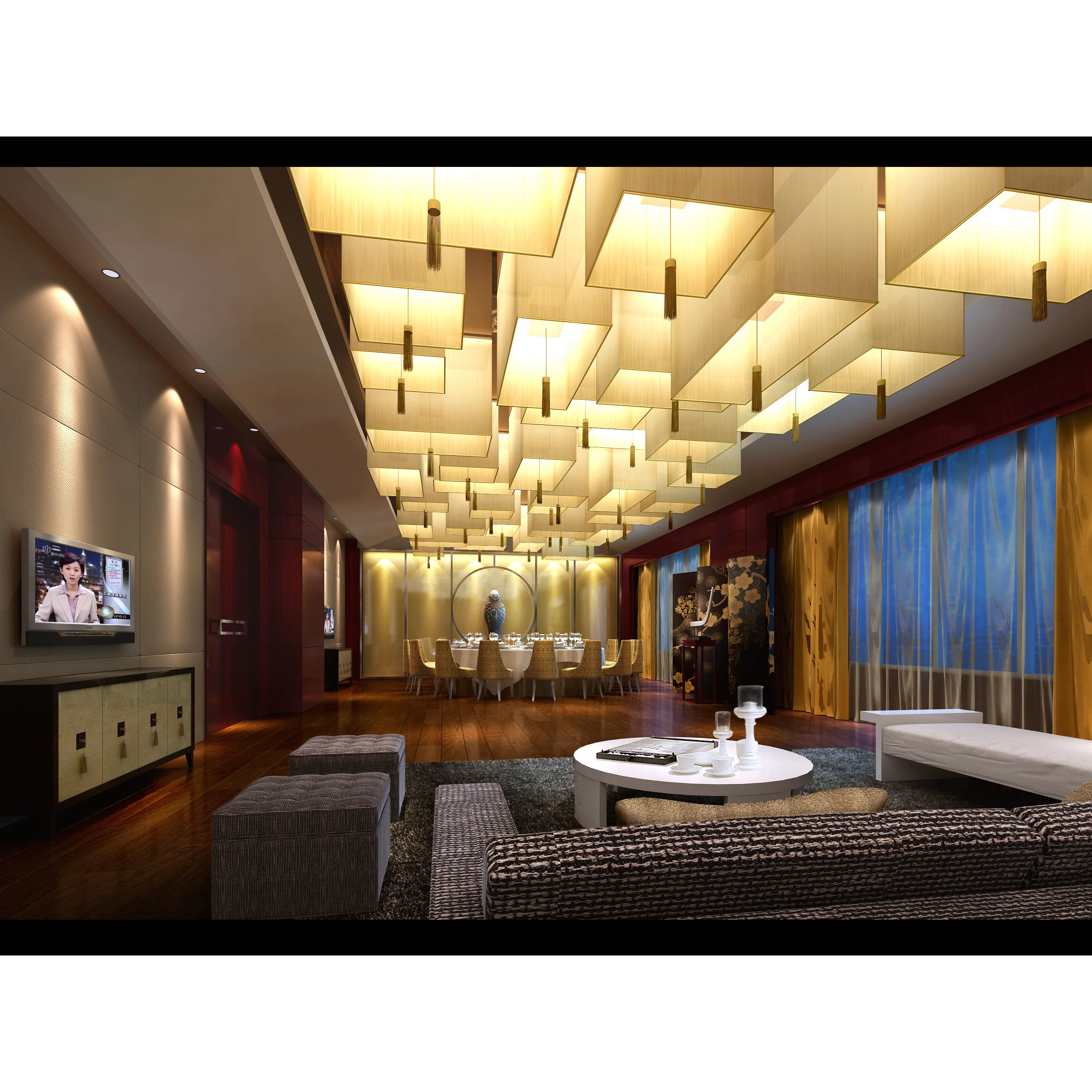 
Современная архитектурная вилла, роскошный дизайн интерьера и экстерьера отеля, услуги 3D-дизайна 