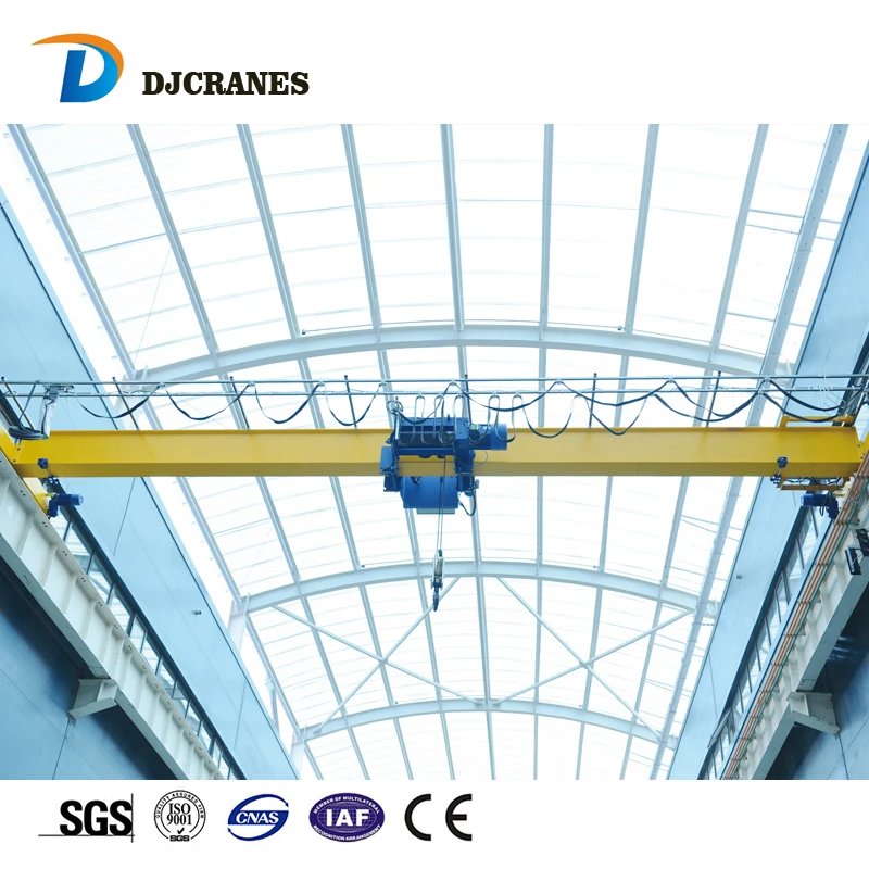 Singer Girder Ohc Crane with Electric Hoist Ceiling Mounted Workstation Bridge Crane Travelling
