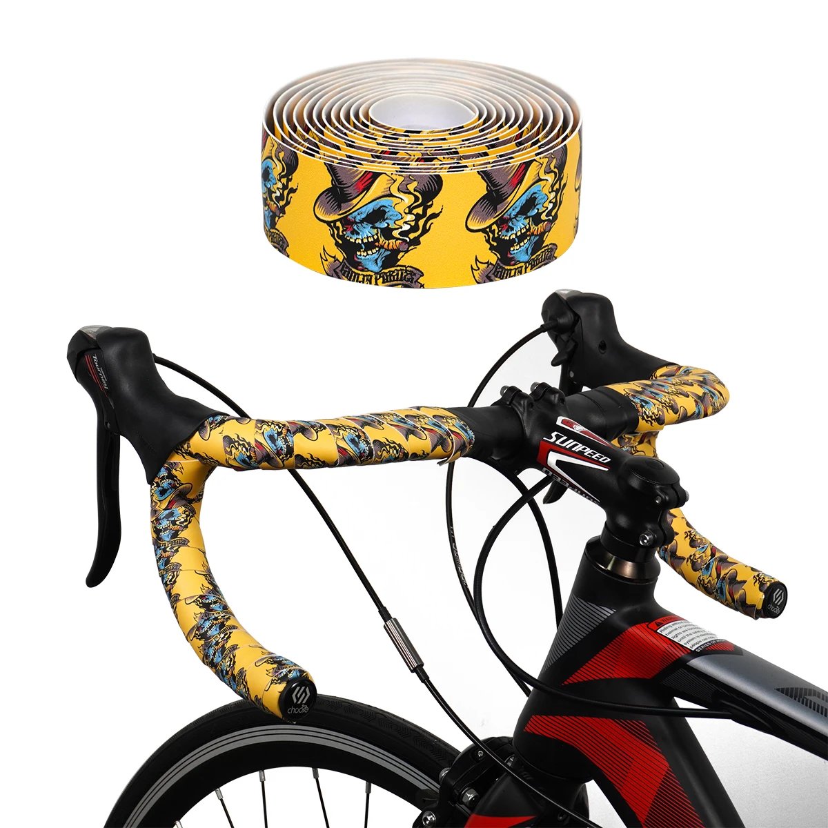 Bicycle Handlebar Tape Road Bike Cycling Handle Bar Wrap Tape 2pcs