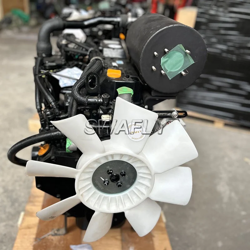 Yanmar 4TNV98 Diesel Engine - 56.5KW Power for Excavators