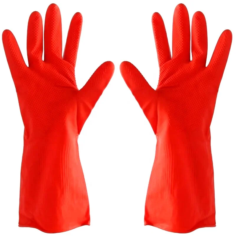 rubber plastic gloves