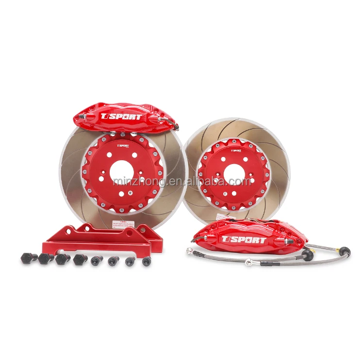 TTSPORT Factory Direct Racing Brake Calipers TT6410 Big Brake Kit 4 Pot for Nissan Chevrolet VW Audi Mazda