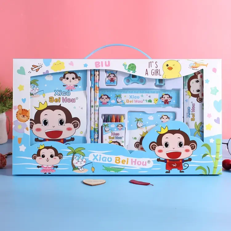 View Larger Image Share Manufactory Personalized Stationary Gift Set Eco-friendly Pencil Gift Creative Stationery Set for Kids