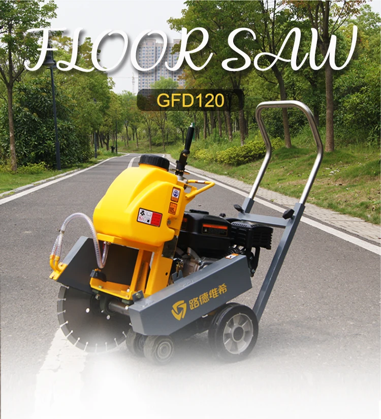 Diesel or Petrol Power Construction Machinery Big Concrete Cutter Machine Flooring Cutter With Diamond Blade