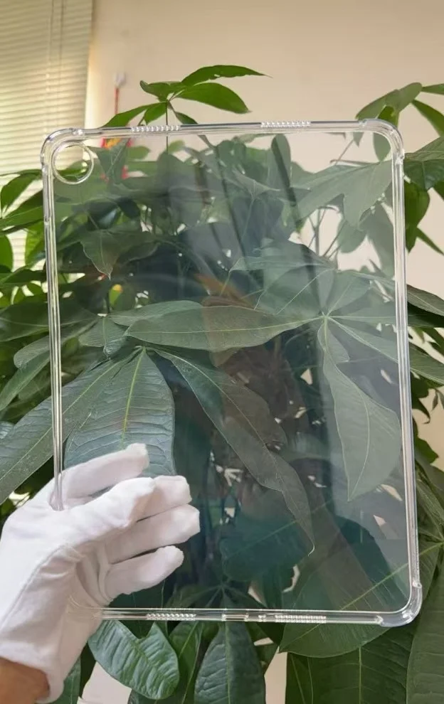 MEMELOKA Cover for OnePlus Pad 2, Transparent Soft TPU Silicone