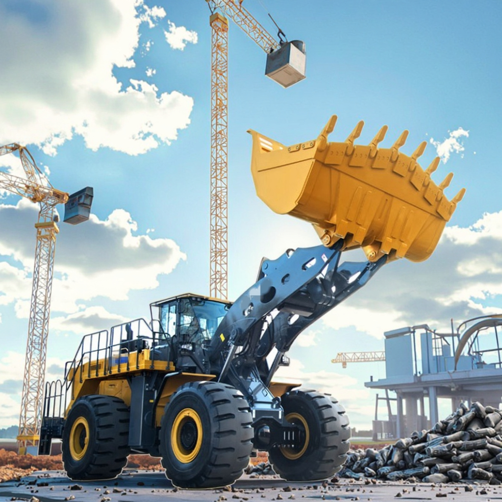 Oficjalna ładowarka kółkowa XCMG ZL50GN o ładowności 5 ton, ładowarka czołowa, cena do sprzedaży