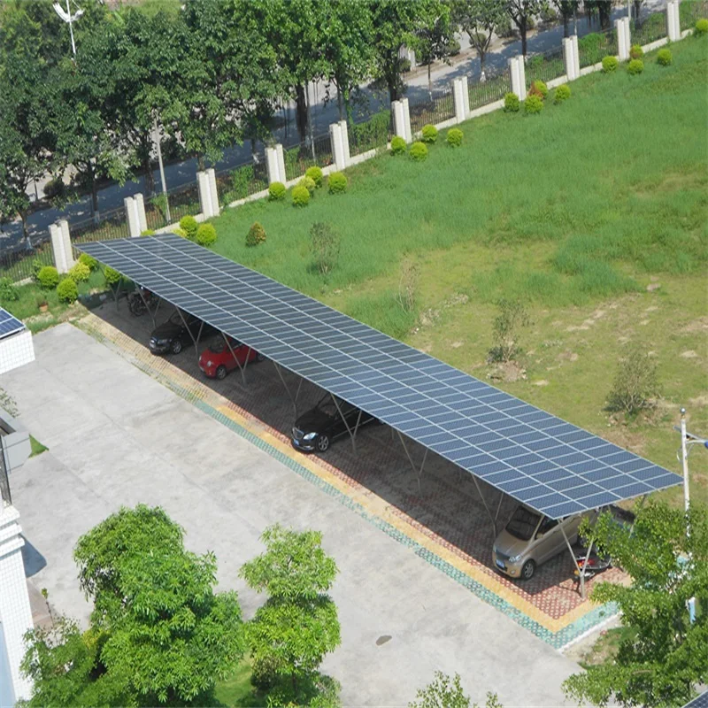 Asymmetric Solar Carport