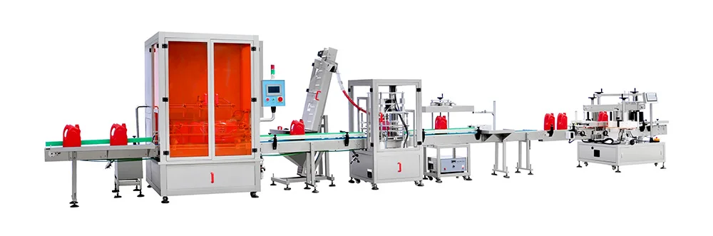 Заводская низкая цена, легкая в эксплуатации малая линия для розлива жидкостей для моторного масла