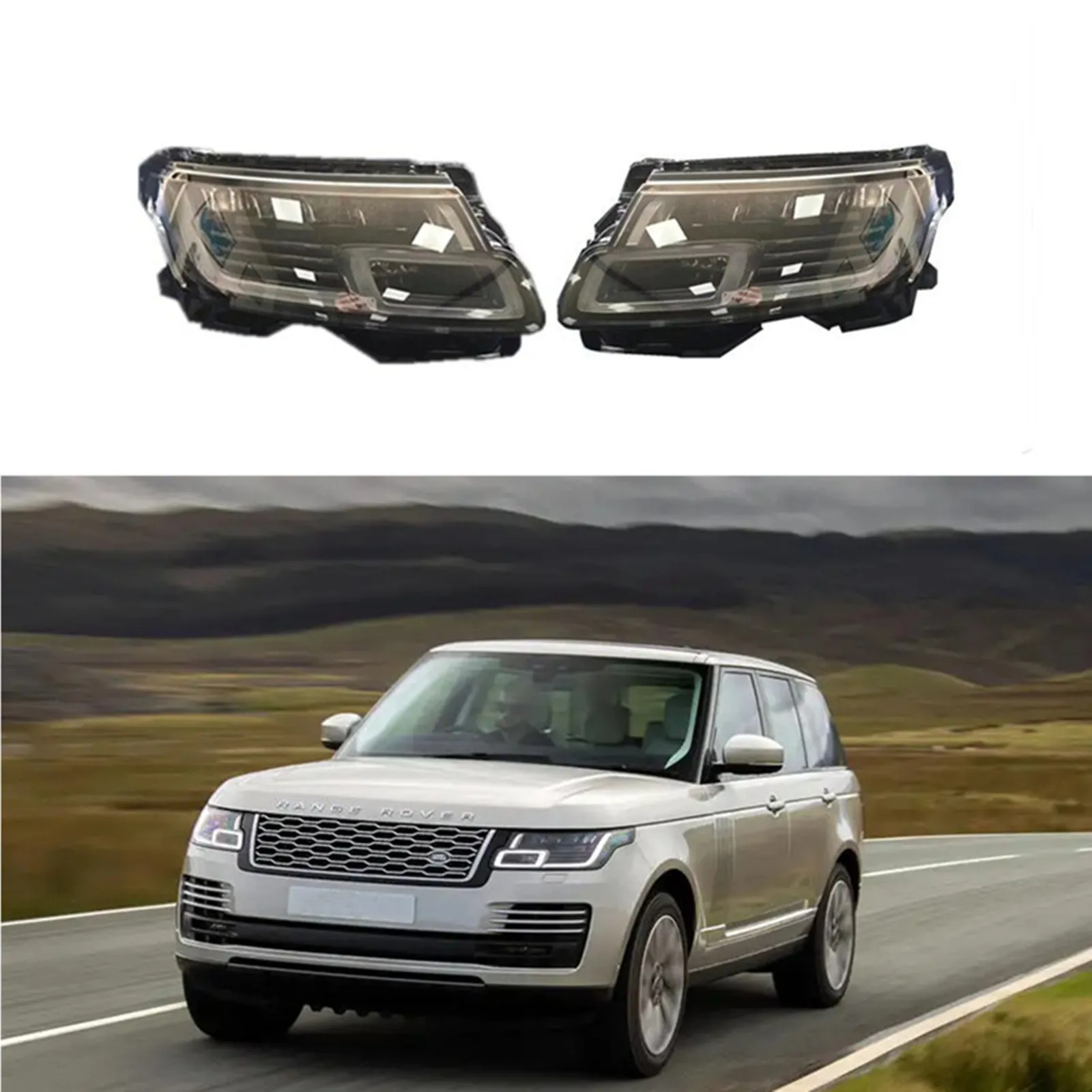 L405 Headlamp for Land Rover Range Rover Vogue 2014-2017, Upgrade