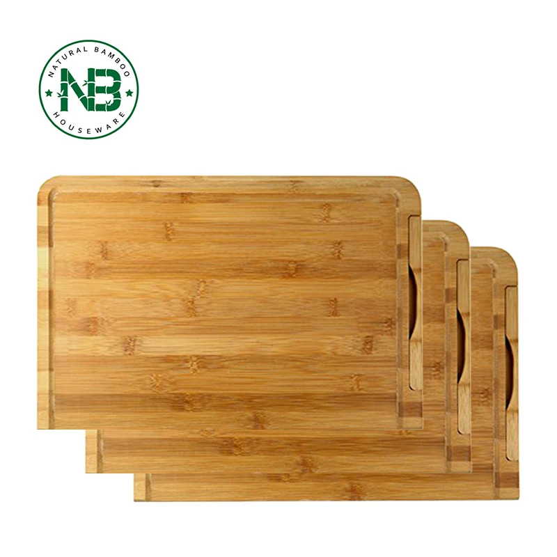 Digital Kitchen Scale Food Chopping Board Bamboo Cutting Board with Scale and Storage