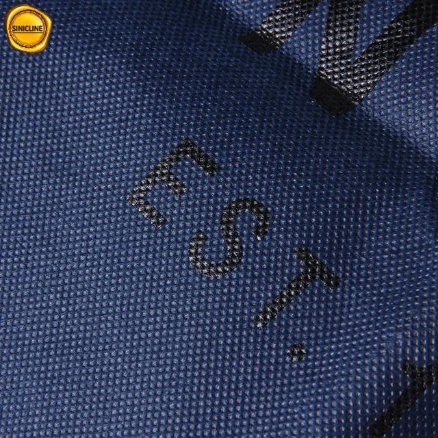 Нетканые пылесборники для костюма с индивидуальным логотипом и принтом ярко-синего