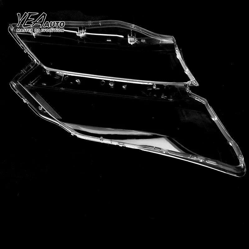 product yea auto car headlight cover lens glass for toyota vellfire lens cover 2008 2014 pc lampshade clear shell-29