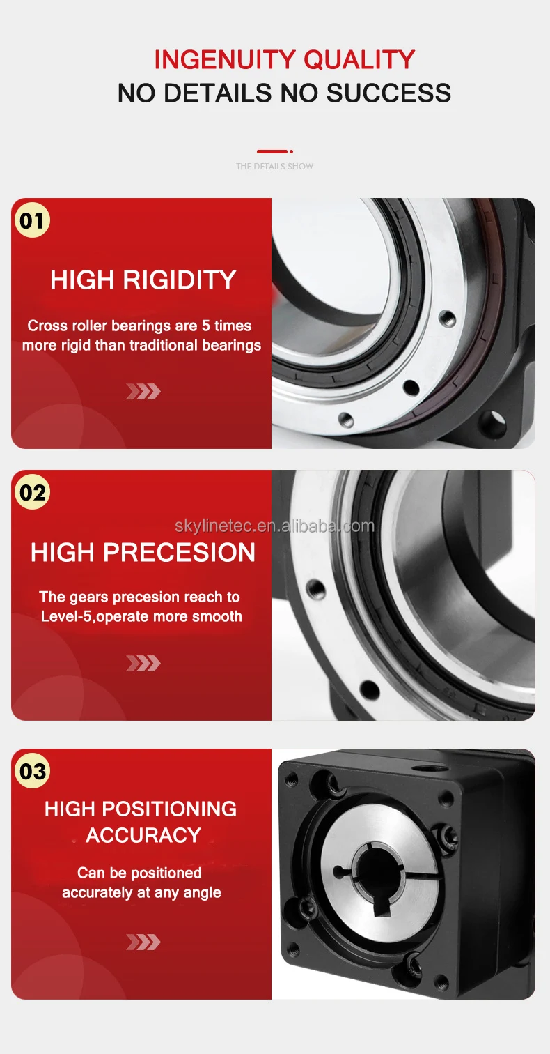AIRUIXI Planfräser 360-Grad CNC Drehtisch - ZCT200 14mm Für Stepper Motor