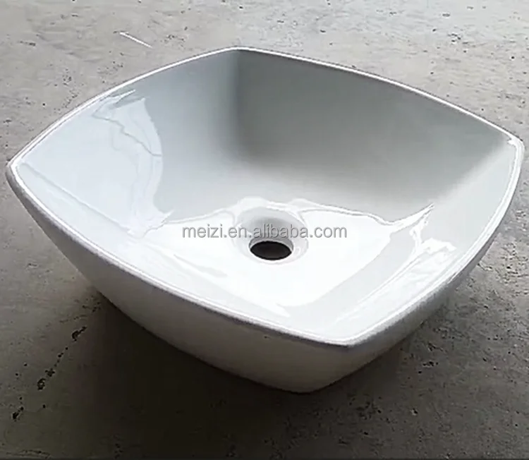 Modernong Sink Countertop Banyong Porseranong Art Hand Wash Basin