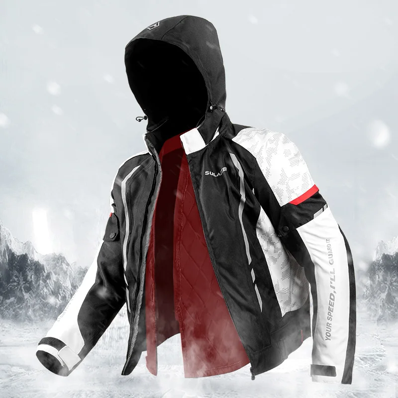 SULAITE Plus Size donna uomo giacca di sicurezza protettiva per