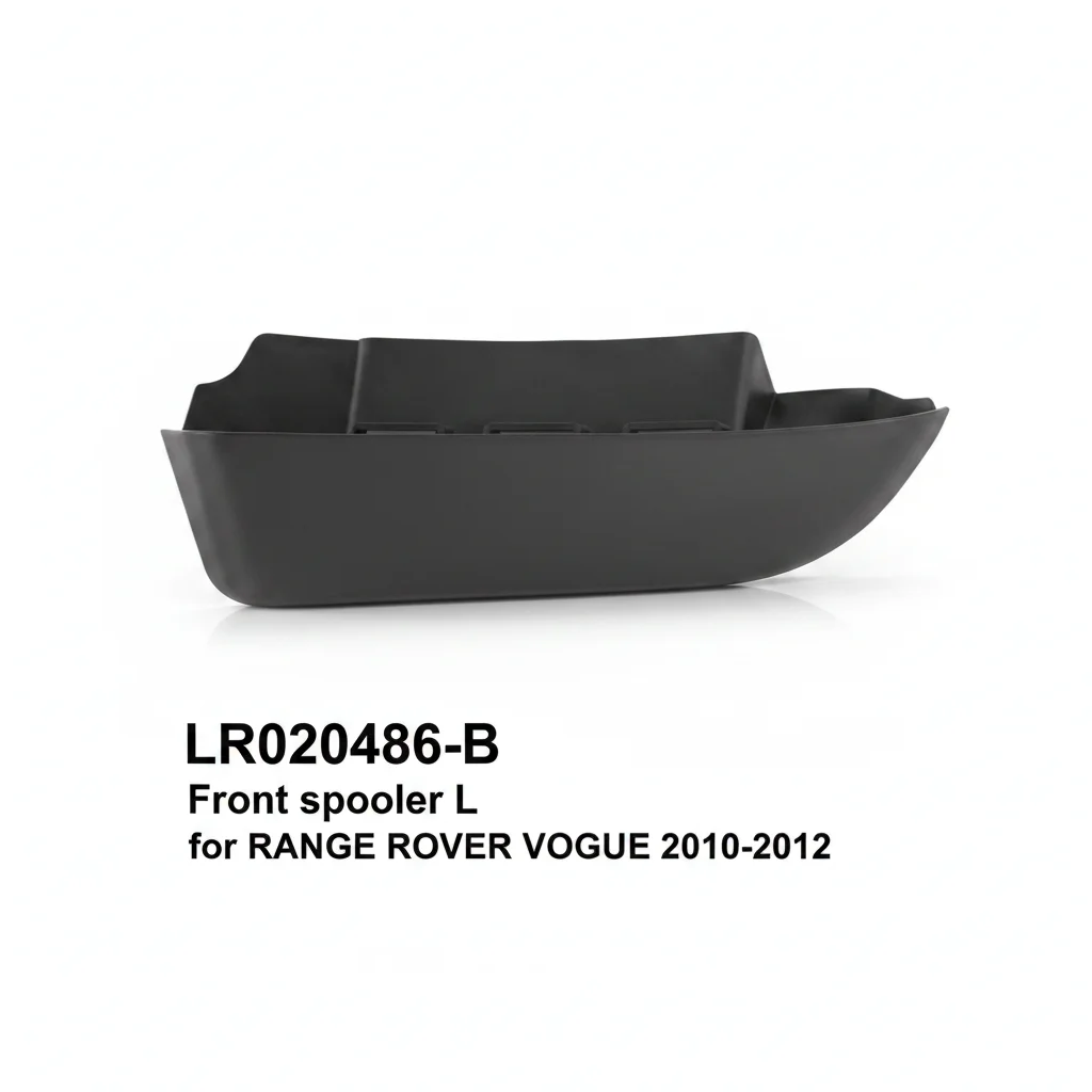 LR020486-B New Durable Plastic Clip-on Direct Replacement Front Spoiler L for VOGUE 2010-2012