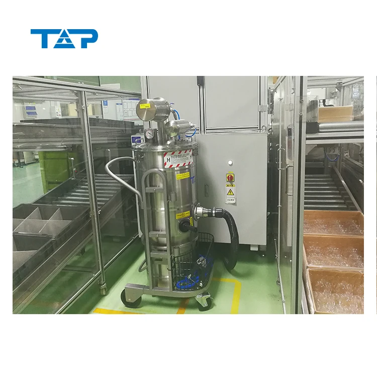 TOP TEX1 Series ATEX Approved High Class Industrial Pneumatic Vacuum Cleaner for Zone 1 Zone 21