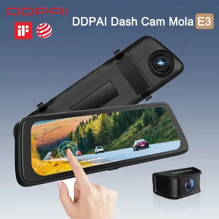Ddpai MOLA E3 Dash Cam Smart Car Recorder with HD Video