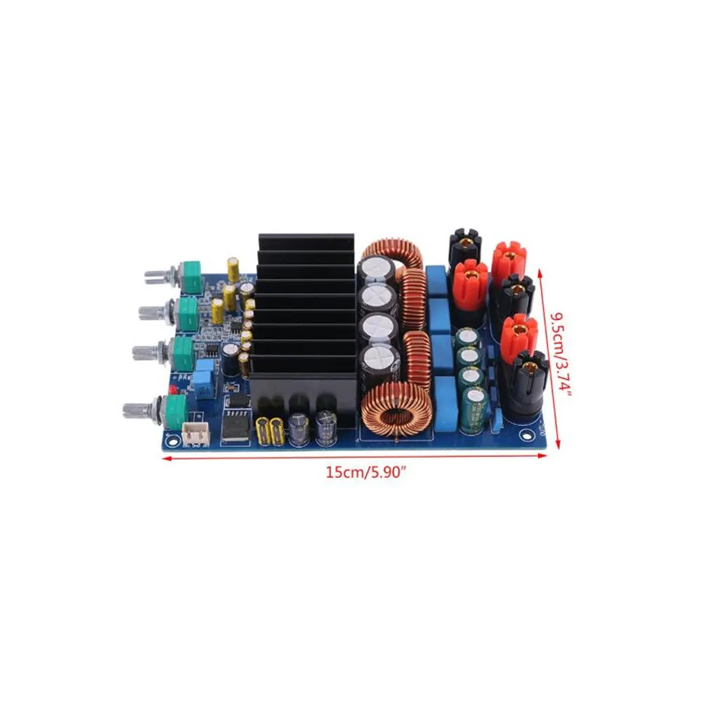 
 Taidacent 300 Вт + 300 Вт DIY цифровой аудио микшер 2,1 канальный цепь усилителя 600 Вт Класс D Автомобильная Плата усилителя TAS5630  