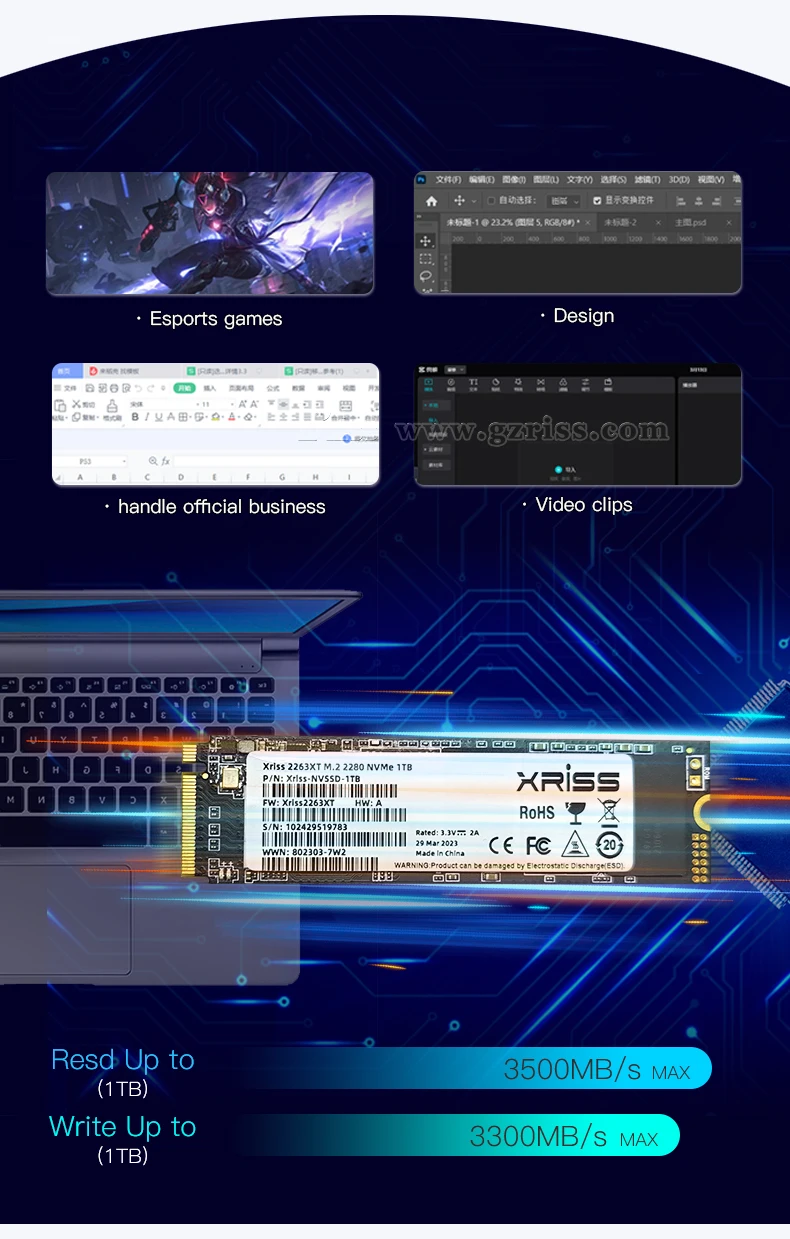 RISS SSD M.2 NVME - High Performance Storage Solutions