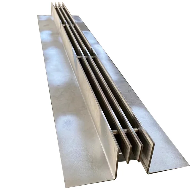 Modern Design D 400 Drainage Rainwater Trench Channel Stainless Steel Gutter Resin Ditch Drainage System for Sewerage Basin Use