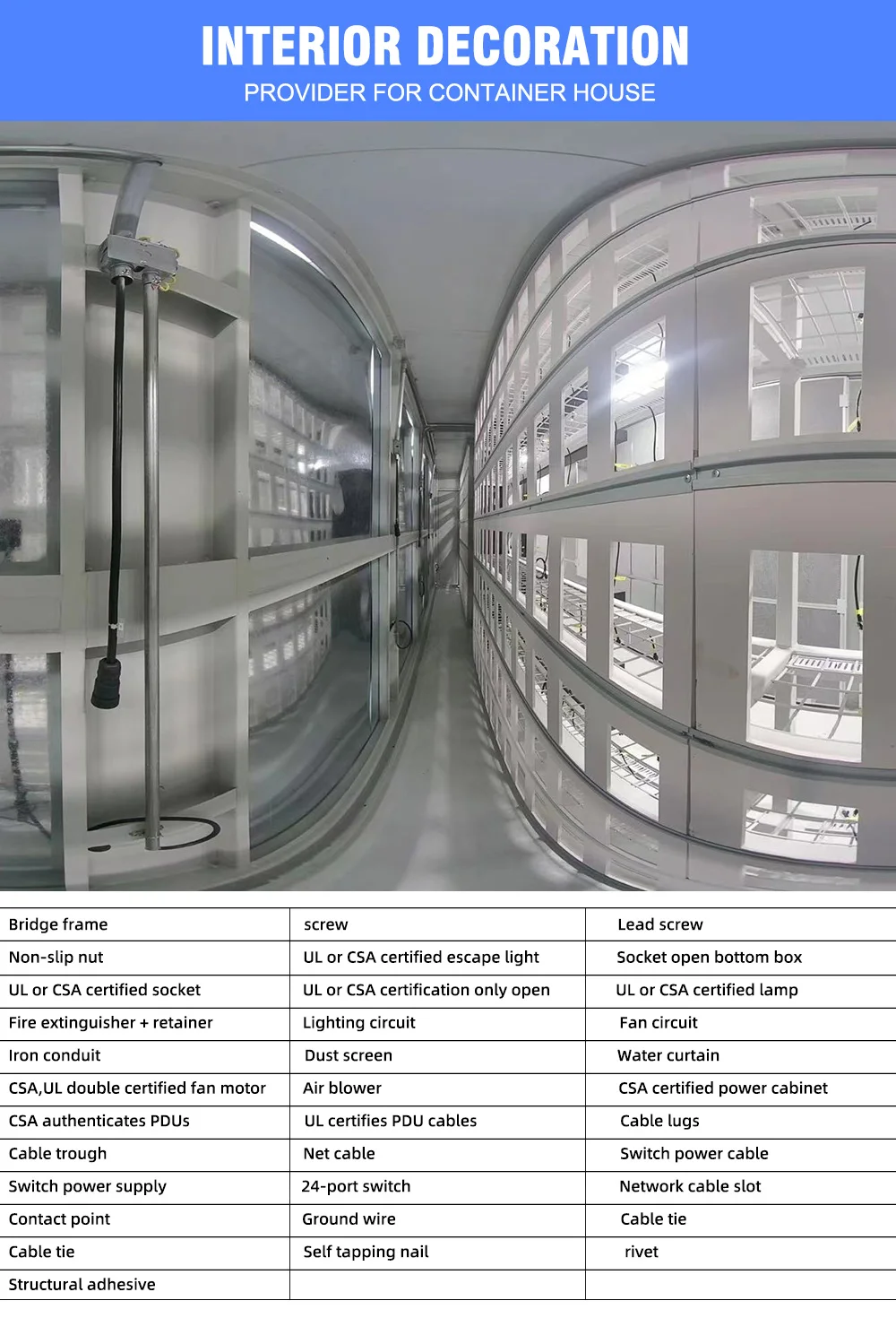 40ft Prefab Shipping Container Homes - Data Center Solutions