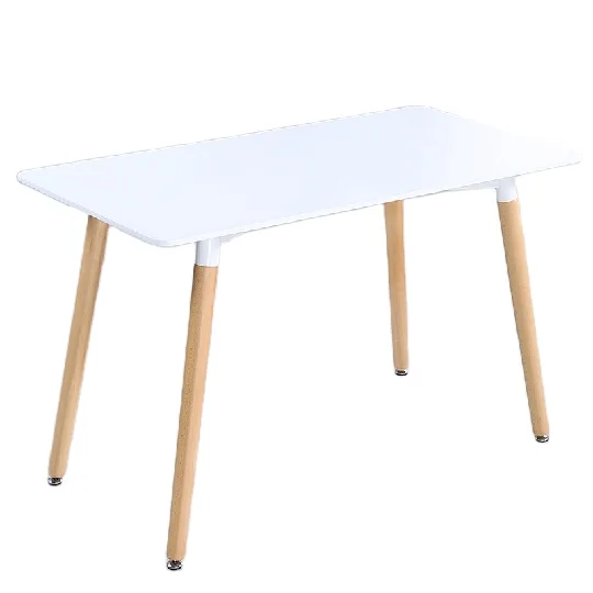 Made Nordic Desk Simple Design Wooden Cheap Price Mesa De Comedor 4 Chairs Dinning Table Dining Table Set