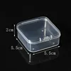 Cajas de almacenamiento transparentes de 5,5 cm, 2000 por caja