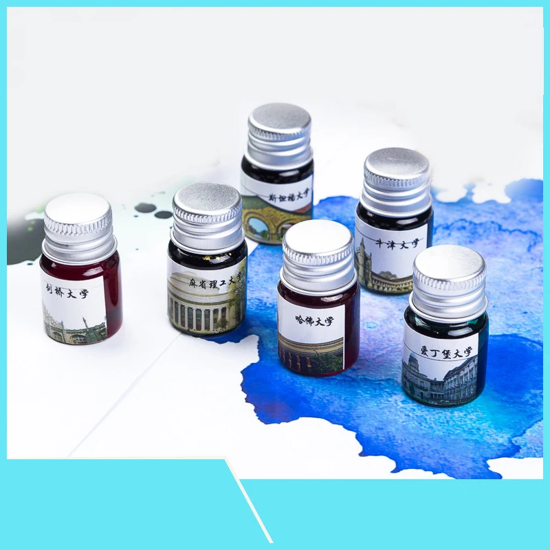 5ml calligraphy pen ink 12 colors