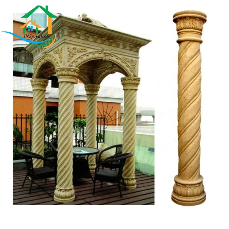 Elegant Design Stone Porch Columns Design