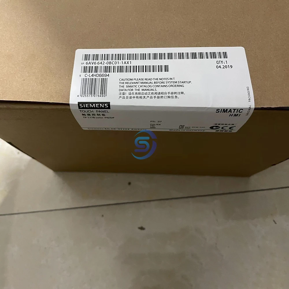 Siemens SIMATIC TP 177B 6" DP Blue Mode STN Display