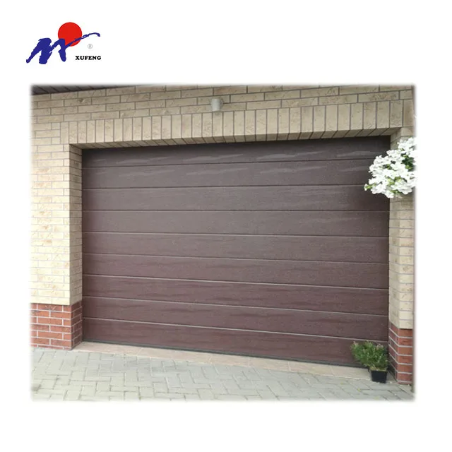 Automatic Steel Garage Door Panels with Modern Design Thermal Insulation Security Features for Villa Garage