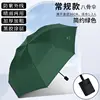 Manual black vinyl UV dark green