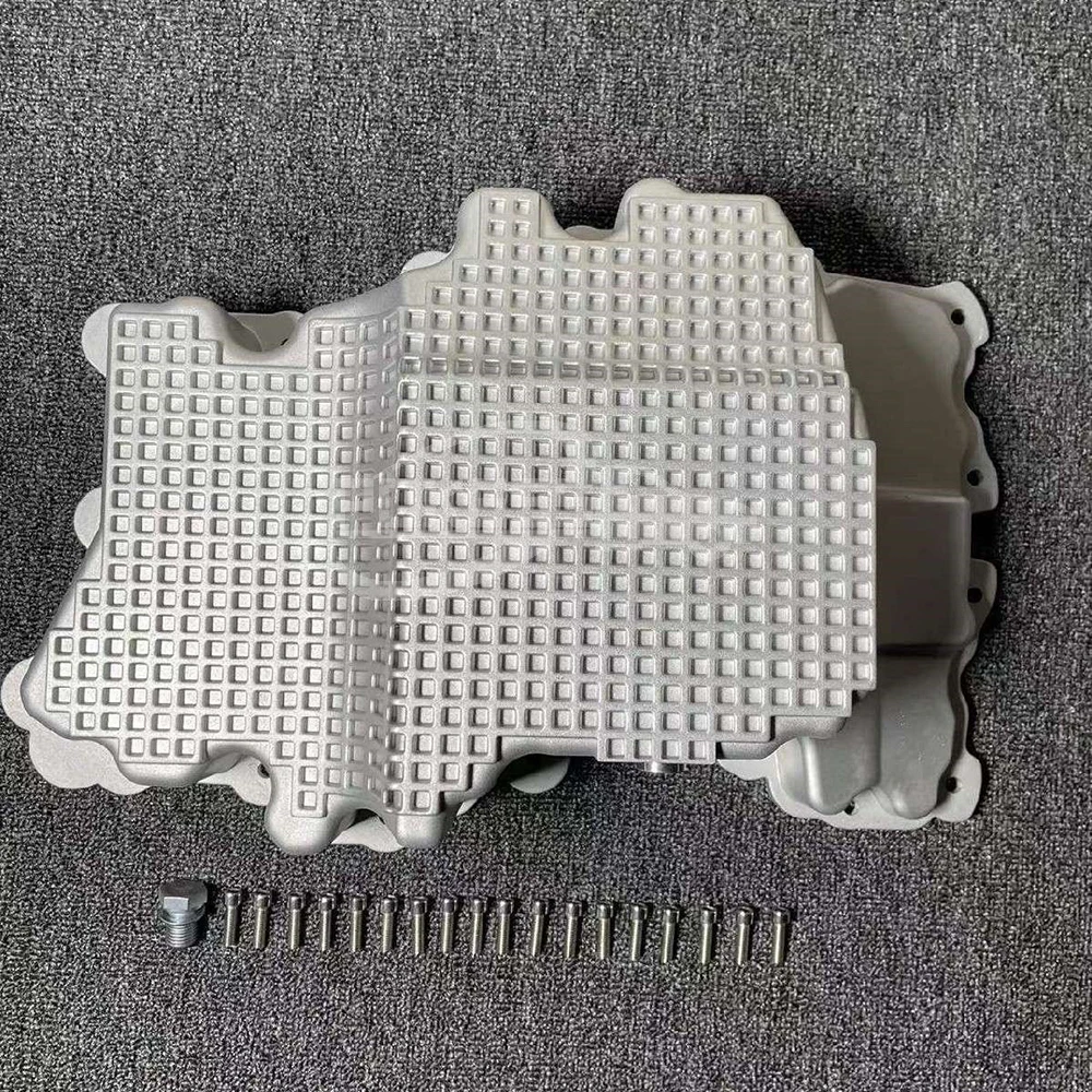 Car Oil Sump Ford Oil Pan FT4E6675DC FT4E6675DF Diesel Engine Aluminum... — 2