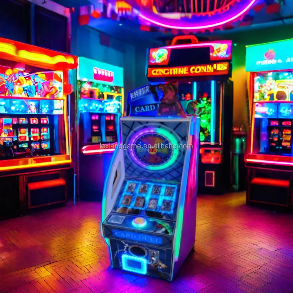 Deluxe Adult Arcade Machine Lucky Draw Card Vending & Coin Operated