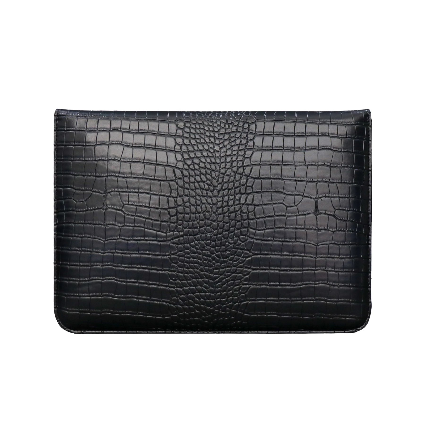 Factory Notebook Computer Pouch Crocodile Skin PU Leather Laptop Sleeve Bag Case for Macbook