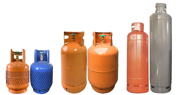 Refillable Cylinder Gas 3kg 5kg Gas Tanks 7kg 9kg 15kg 19kg 48kg Lpg ...