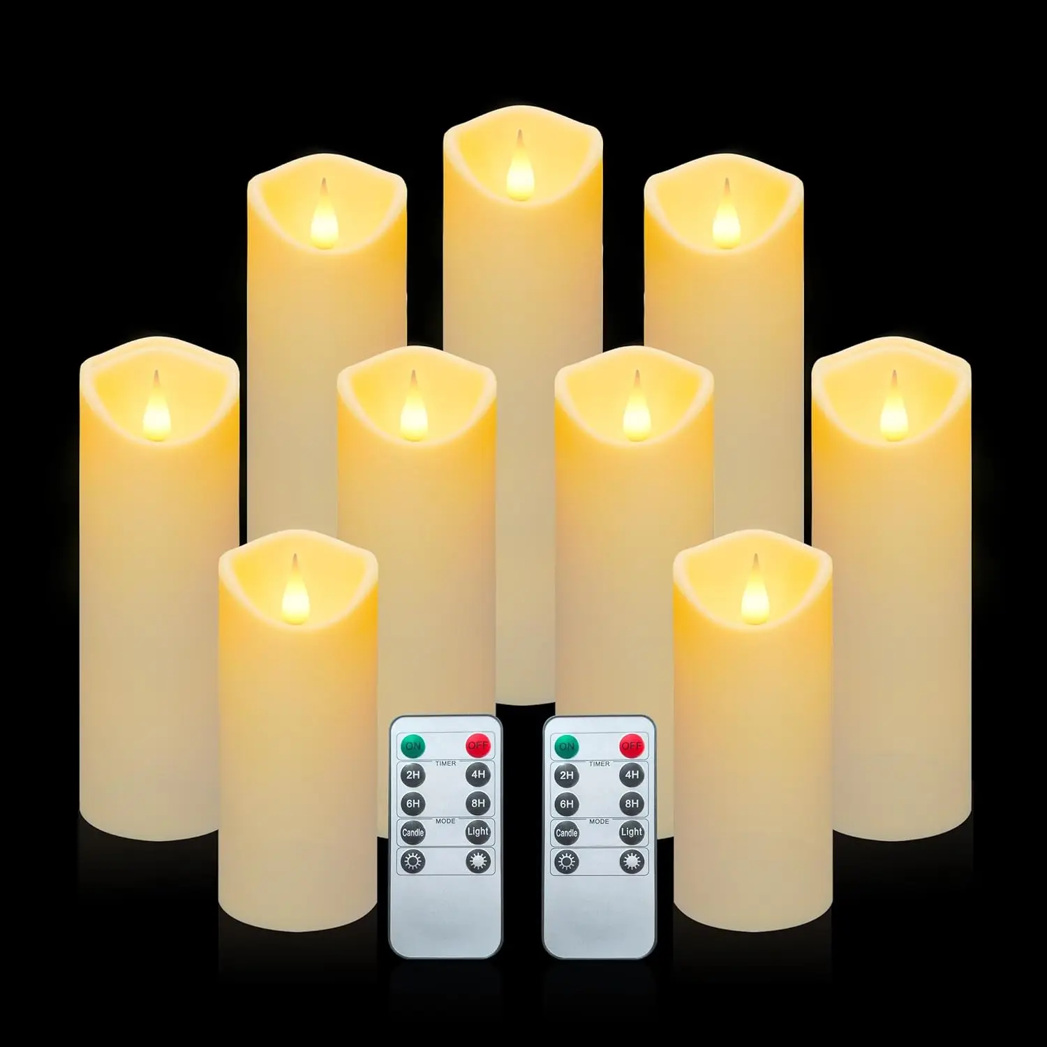 LED Electronic Candle Light Simulation Paraffin Wax Rocking Fake Led Glowing Candle for bar Wedding Party Christmas Halloween