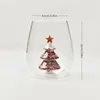 Red Christmas Tree With Red Star