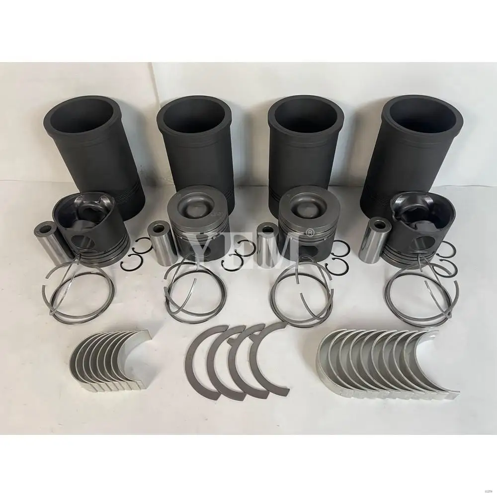 Repair Kit With Piston Rings Liner Engine Bearings Set Fit for Liebherr R914